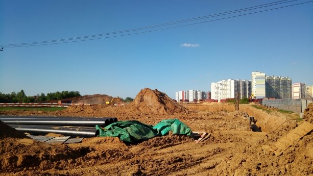 Строящийся Новые Ватутинки в деревни Десна квартал 9