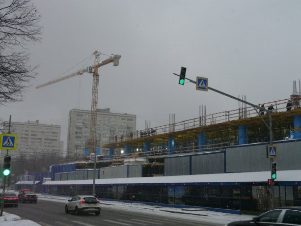 ENKA завершила монолитные работы на штаб-квартире Яндекс.