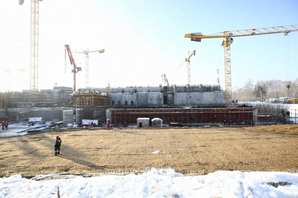 Строительство МБИР Росатом в Димитровграде.