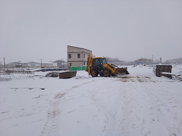Строительство крупного элеватора в селе Захарово Рязань.