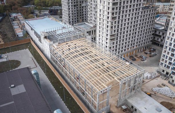 Продолжается строительство ​Комплекса апартаментов Nice-loft.