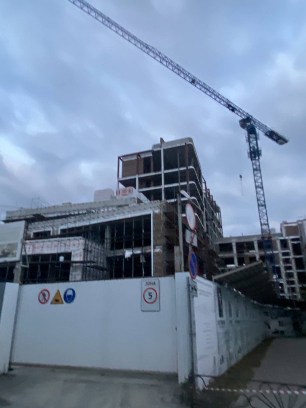 Строительство новой гостиницы в центре ОМСКА.