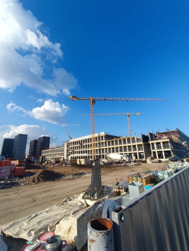 Строительство крупнейшего образовательного комплекса в Котельниках.