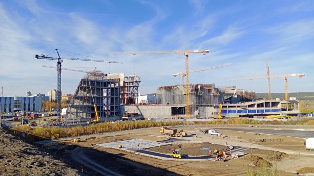 Стройтрансгаз строит Музейный кластер в Кемерово.