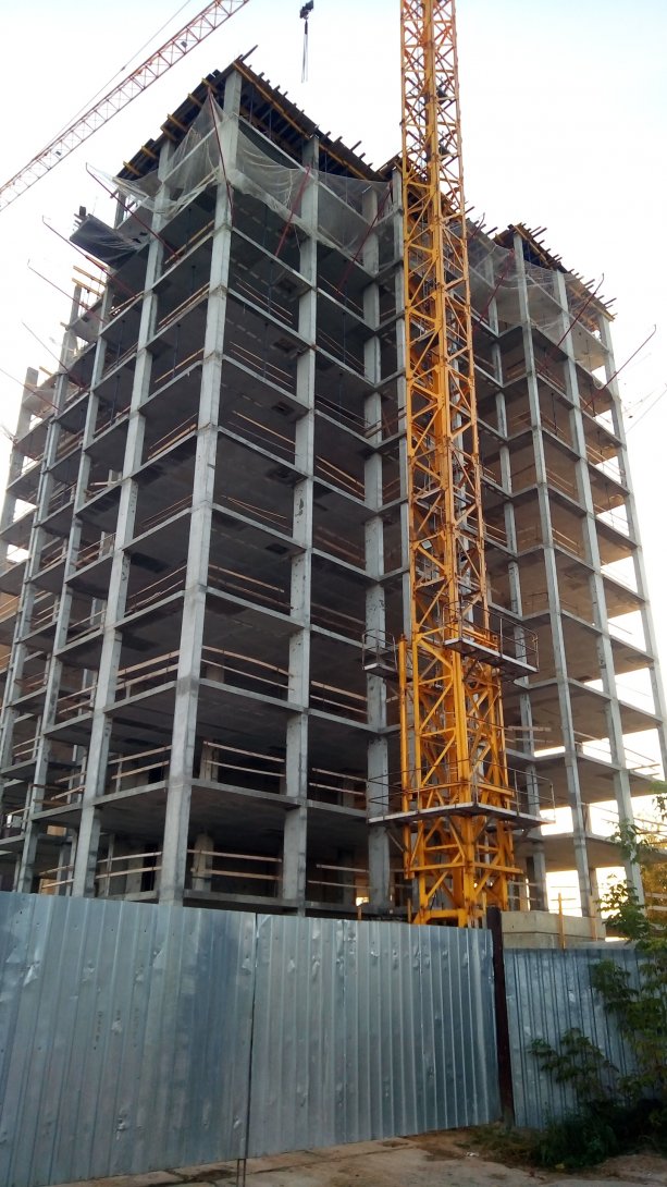 ​Строительство жилого комплекса «Феникс» в Дубне.