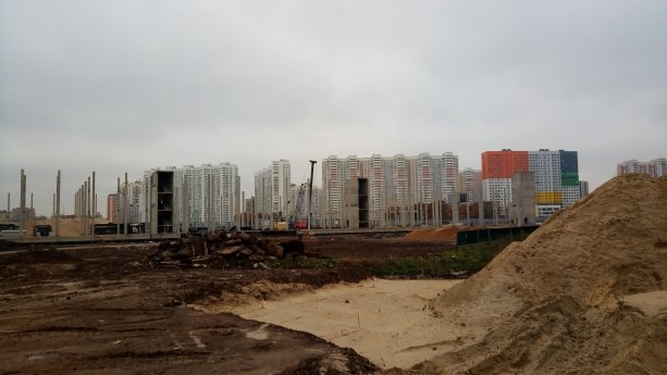 Строительство складского комплекс «Лихачёвский».