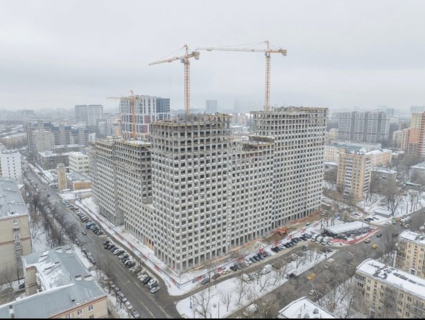 Новый ​Строящийся жилой квартал Петровский 2.
