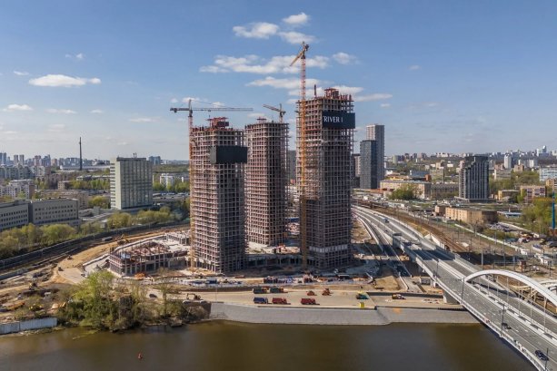 Cтроительство элитного жилого комплекса «River Park Towers Кутузовский».