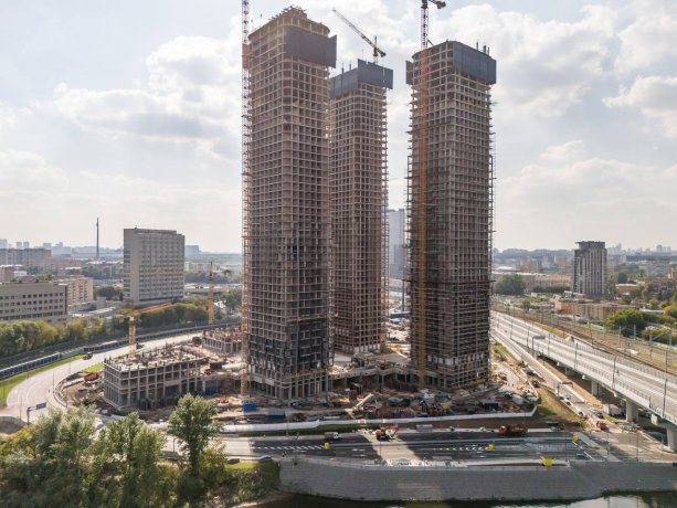 Cтроительство элитного жилого комплекса «River Park Towers Кутузовский».