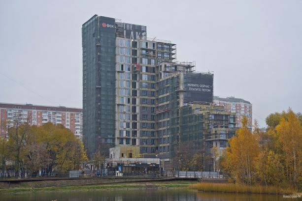 Строящийся Клубный дом The Lake от девелопера ФСК.