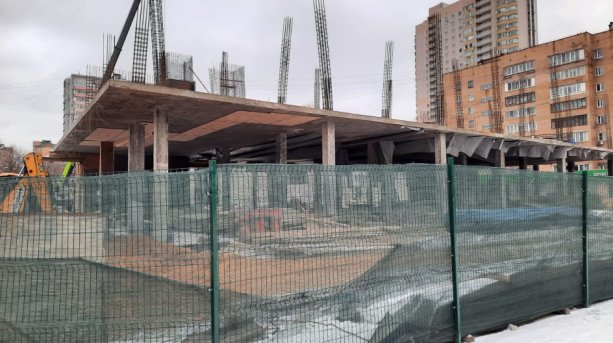 Строительство торгово-развлекательного центра Союз Балашиха.
