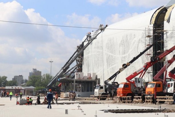 Строительство ледовой арены Нижний Новгород