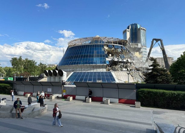 Строительство Бизнес-центра Мост Багратиона.
