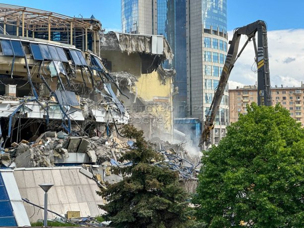 Строительство Бизнес-центра Мост Багратиона.