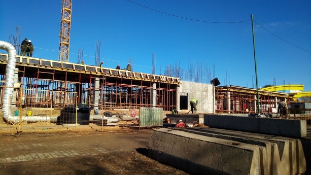 Строительство крупного акватермального комплекса в Одинцово.