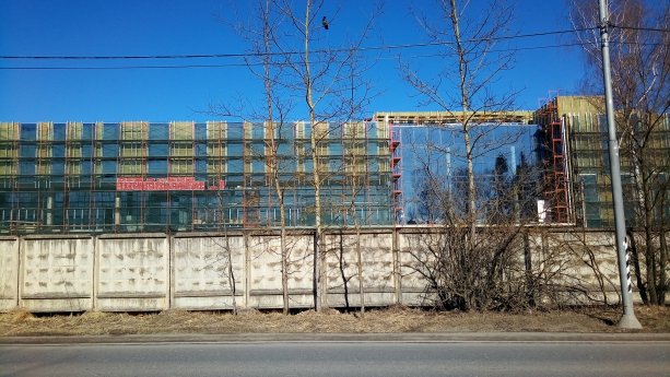Новый строящийся Бизнес-парк Лапино.