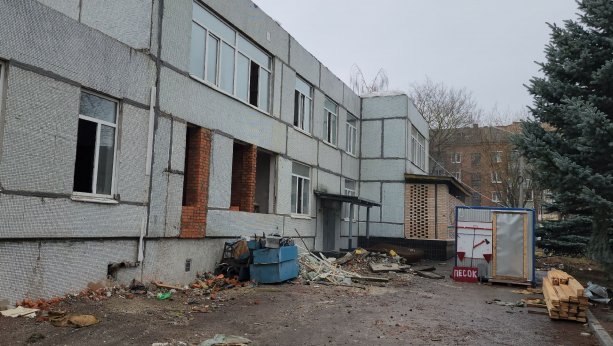Реконструкция учебного корпуса здание СОШ №3 в Серпухове.