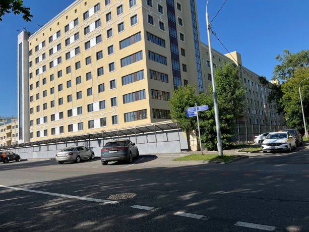 Строительство нового корпуса общежития (МАИ).