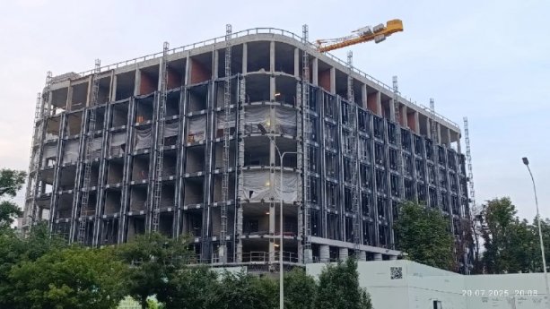 Строительство гостиницы на Никитском бул. 6