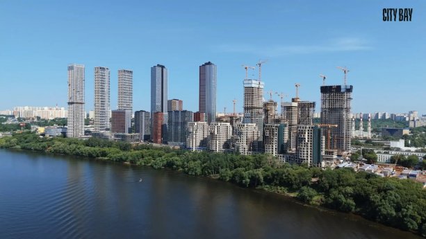 Продолжается строительство крупного проекта  МФК City Bay от MR Group.