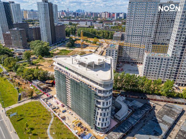 Строительство бизнес-центра NOON класса А.