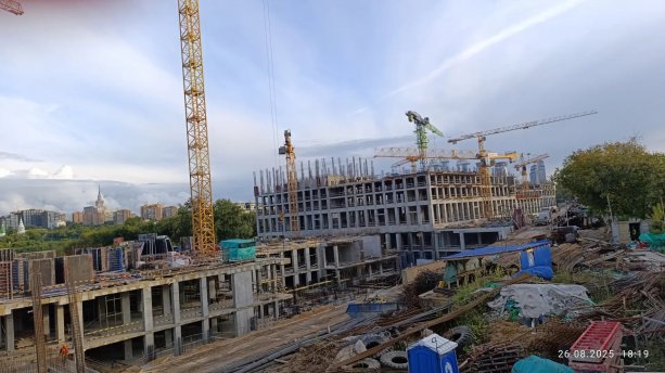 Строительство масштабного Жилого комплекса NOVA.