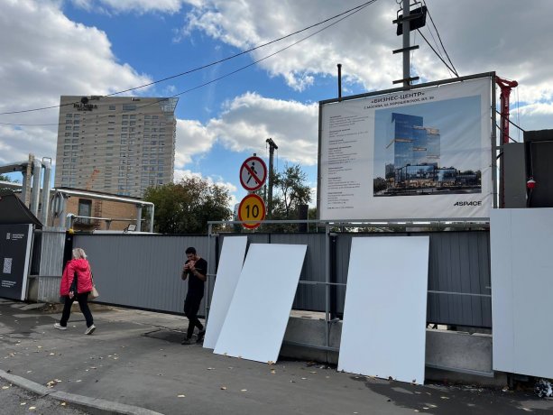 ​Строительство делового комплекса Aspace Хорошевская.