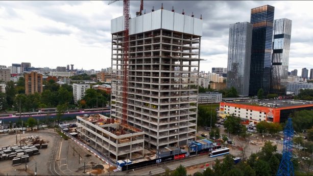 Строительство Бизнес-центра Stone Дмитровский.