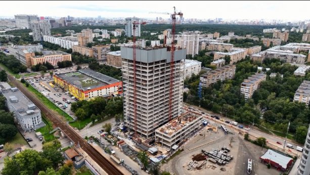 Строительство Бизнес-центра Stone Дмитровский.