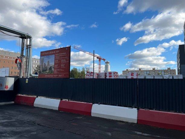 Строительство Жилого комплекса «Татарская 35» элит-класса в Замосковоречье.