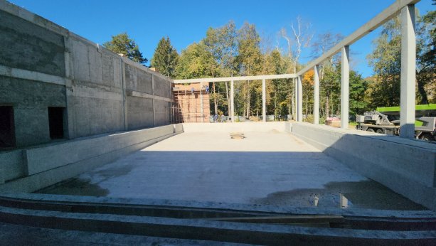 Строительство современного плавательного бассейна в Щелково.