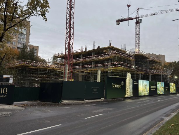 Уникальный строящийся клубный дом - Жилой комплекс Springs.