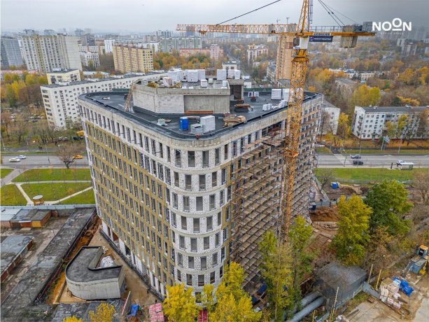 Строительство бизнес-центра NOON класса А.