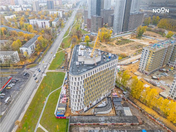 Строительство бизнес-центра NOON класса А.