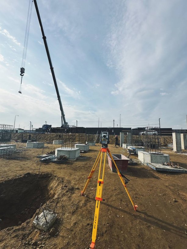 Строительство центра подготовки сборных команд России по футболу Мневники.