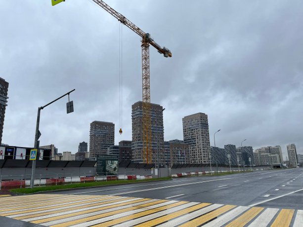 Строительство крупного дворца спорта с ледовой ареной и бассейнами Волоколамское шоссе, вл. 71/10.