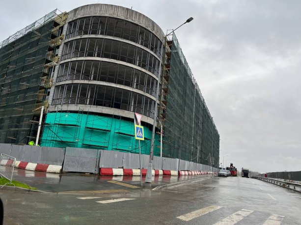 Строительство гостиничного комплекса  для ФК «Спартак» в Тушино.