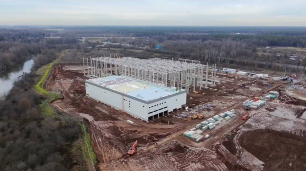 Строительство автоматизированного ХАБА X5 Group «Богослово».