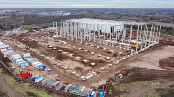 Строительство автоматизированного ХАБА X5 Group «Богослово».