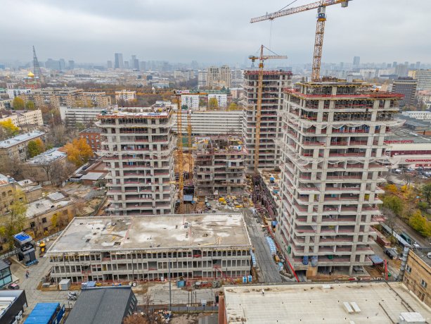 Новый крупный строящийся ЖК «Shift» от девелопера PIONEER.