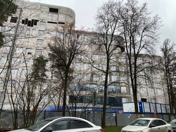 Строительство медицинского комплекса клинической больницы №52 Москва Пехотная вл.3