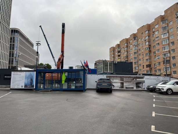 Строительство Бизнес-Центра Valtry класса А на Грузинском Валу 3