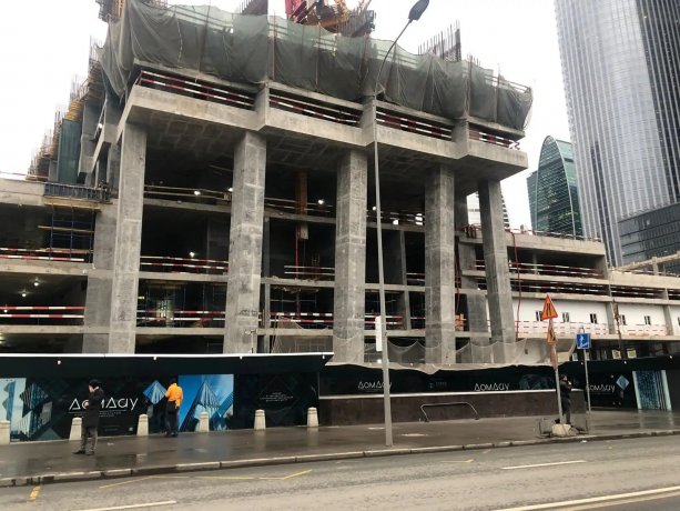 Дом Дау Москва-Сити - самый высокий строящийся жилой многофункциональный проект.