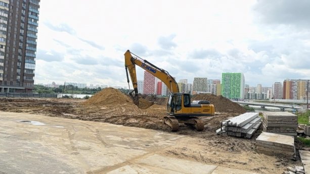 Строительство физкультурного комплекса Пегас-Девелопмент.