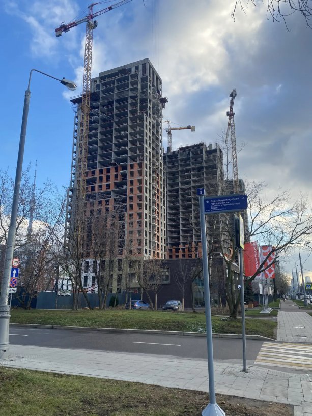 Строительство нового жилого квартала «МОНС».