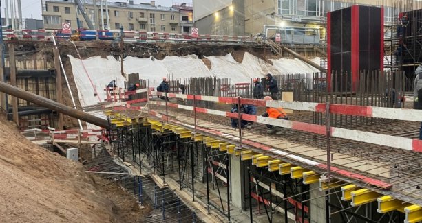 Строительство Жилого комплекса «Татарская 35» элит-класса в Замосковоречье.