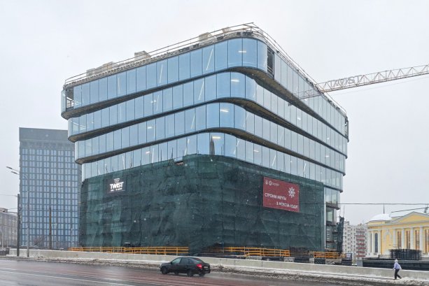 Строительство нового Делового центра TWIST​ .