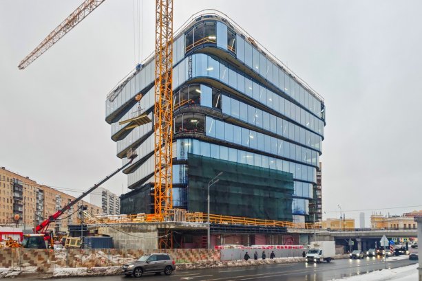 Строительство нового Делового центра TWIST​ .