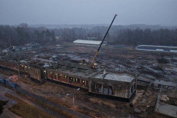 Масштабная ​реконструкция стадиона «Русич» в Ликино-Дулёво Орехово-Зуевского округа.