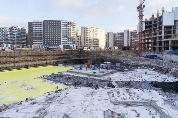 Строительство бизнес-центра STONE Римская.